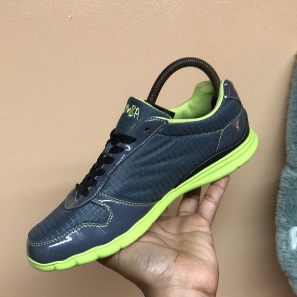 ZUMBA Z-Kickz 2 Women’s Low Top Work Out Sneakers “Grey Green” - Picture 11 of 17
